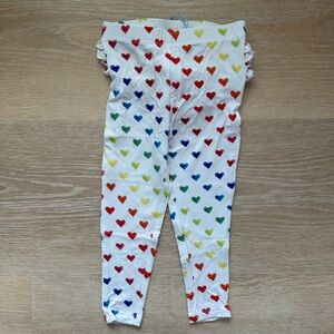 Posh Peanut Care Bears Rainbow Heart Leggings 12-18 NWT
